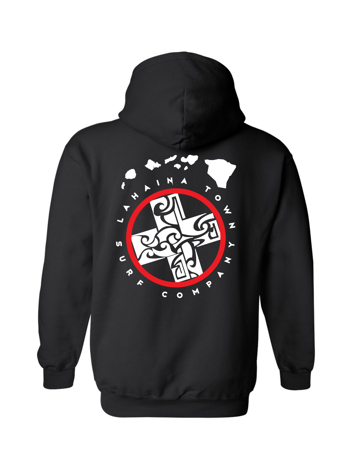 Og lahaina town small logo heavyweight hoodie