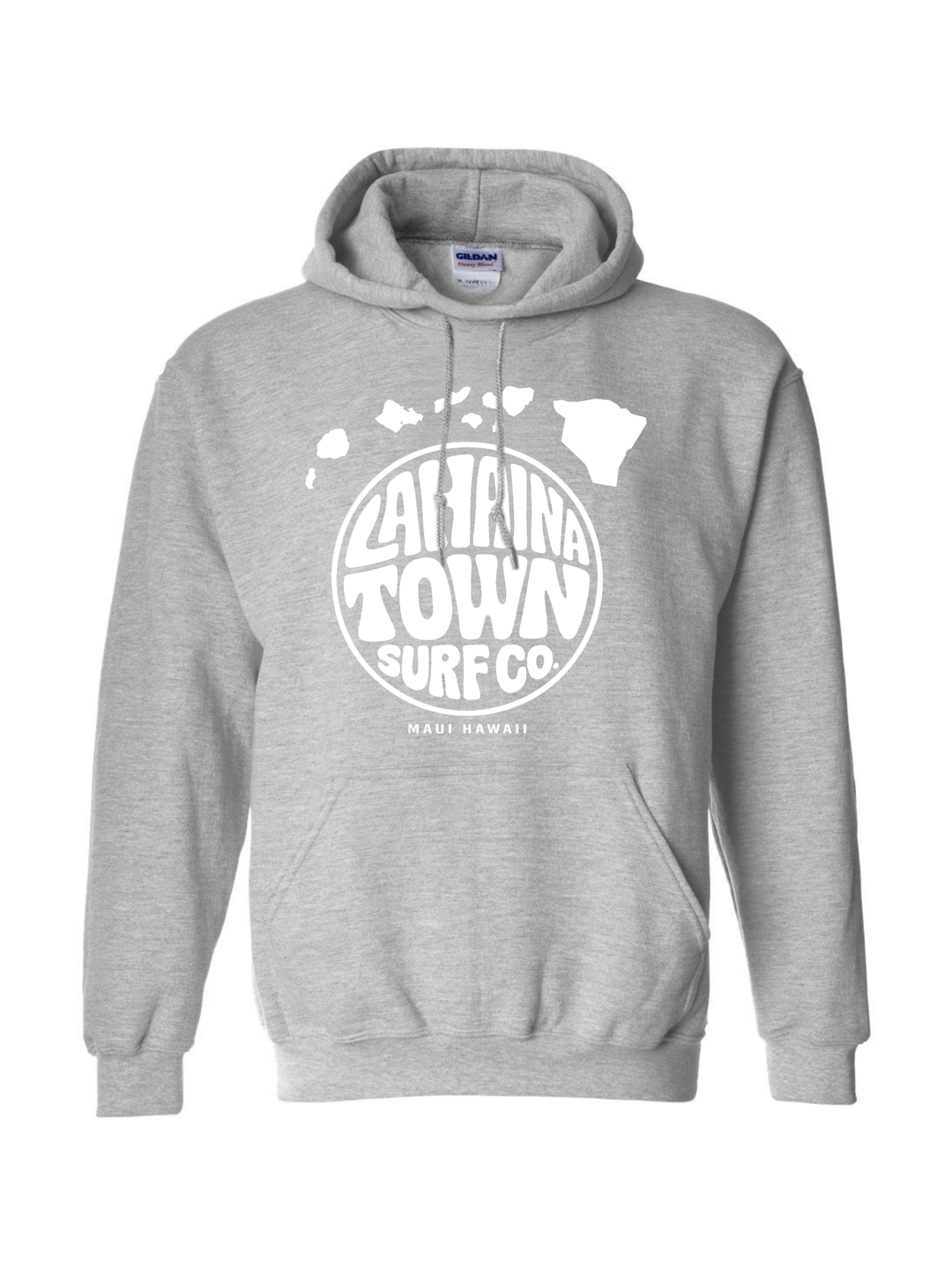 Lahaina Town Bubble Logo Heavyweight Hoodie