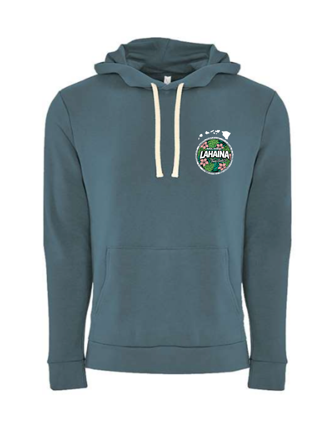 Lahaina Town Floral Hoodie